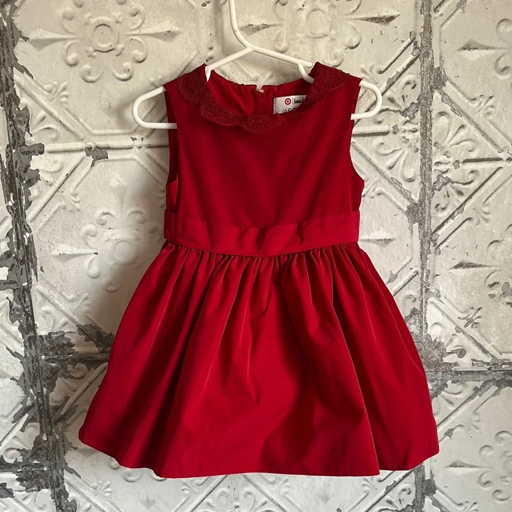 Elegant Jason Wu Red Girls Dress - Picture 1 of 5